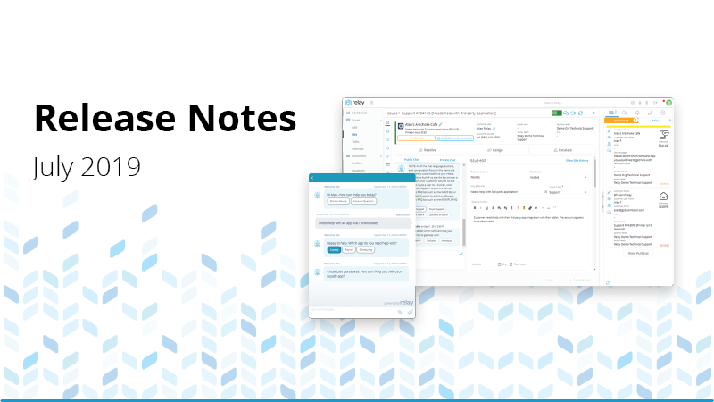 Relay July 2019 Release Notes