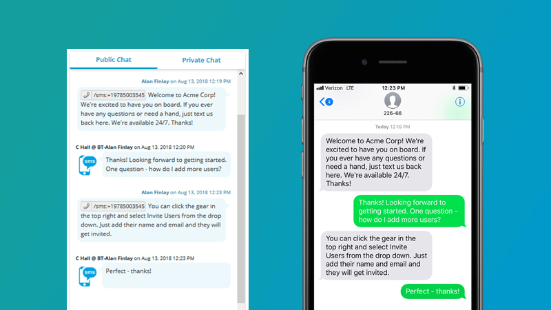 Digital Engagement with SMS